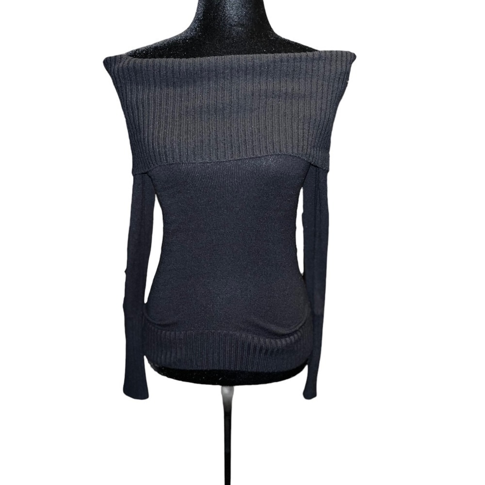 BCBGMAXAZRIA Woman’s Off Shoulder Sweater - Picture 2 of 7
